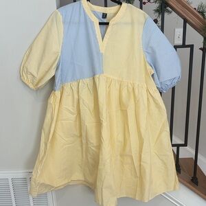 Shein Curve Striped Dress 2 X